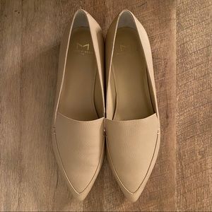 Marc Fisher LTD Zurri Pointy Toe Loafer - Nude